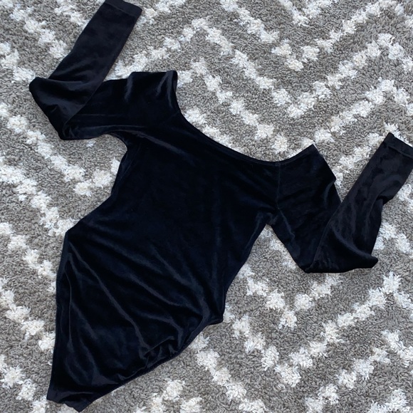 Victoria Secret Black Bodysuit Ultra Soft size small - Picture 3 of 7